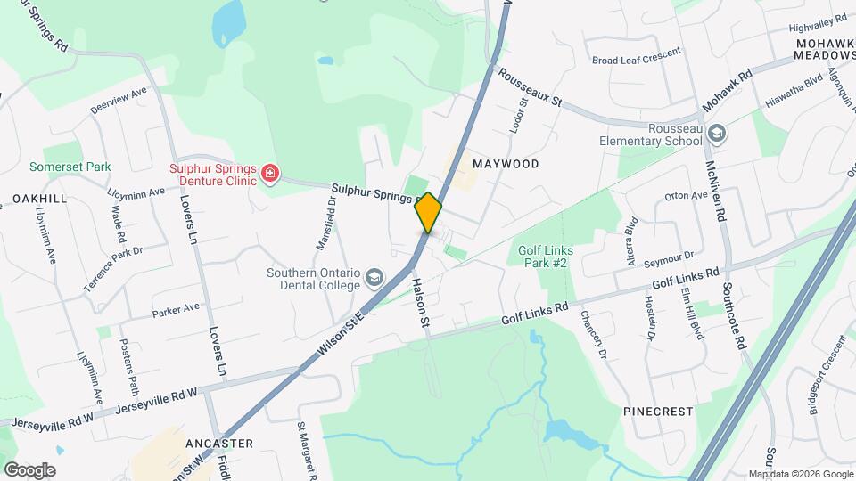 284 Wilson St E Map and Location Details