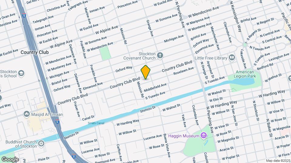 1835 Roselawn Ave Mapa y Detalles de la Ubicación