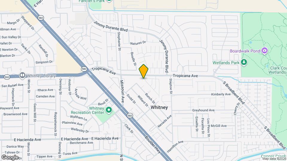 4927 Volcanic Rock Ln Map and Location Details
