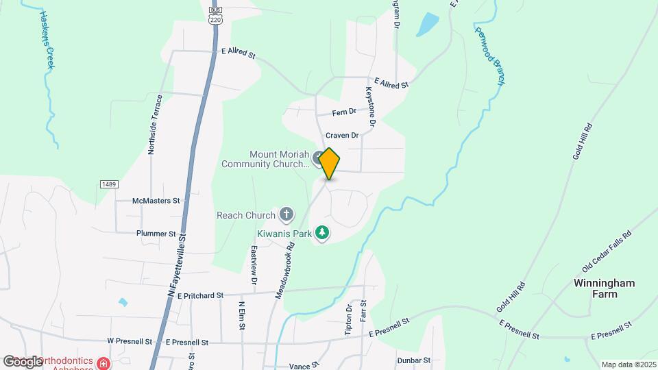 603 Woodland Cir Map and Location Details