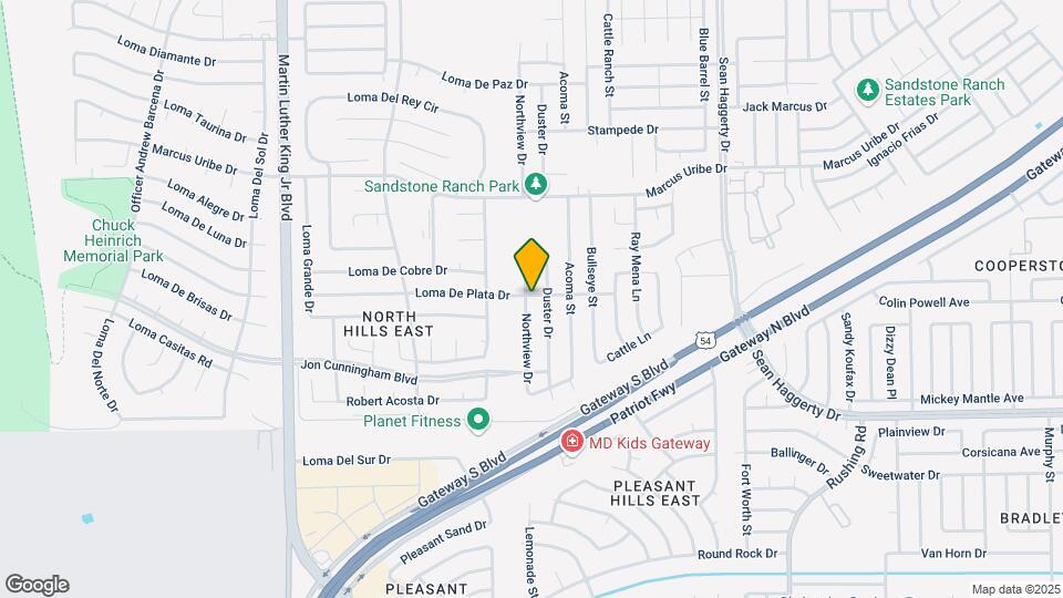 10964 Northview Dr Map and Location Details