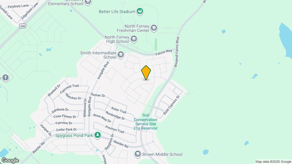 3125 Angus Dr Mapa y Detalles de la Ubicación