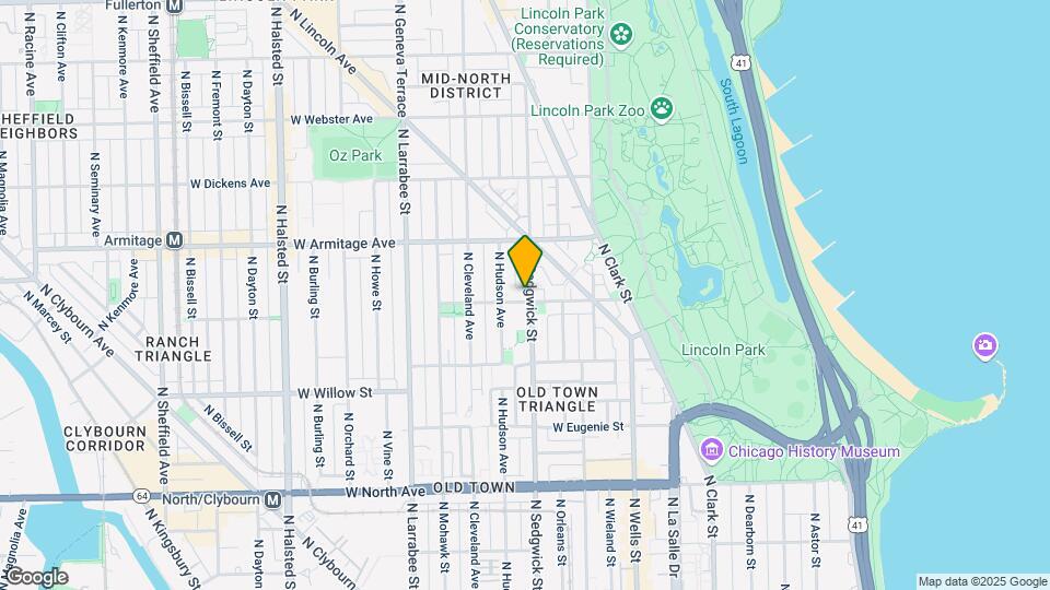 414 W Wisconsin St Mapa y Detalles de la Ubicación