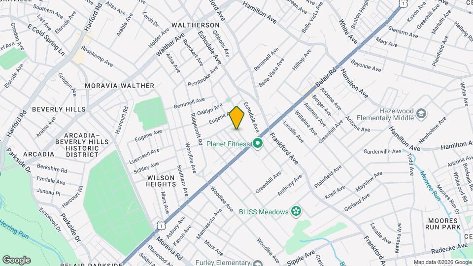 4007 Biddison Ln Map and Location Details