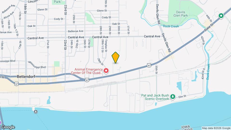 529 29th St Map and Location Details