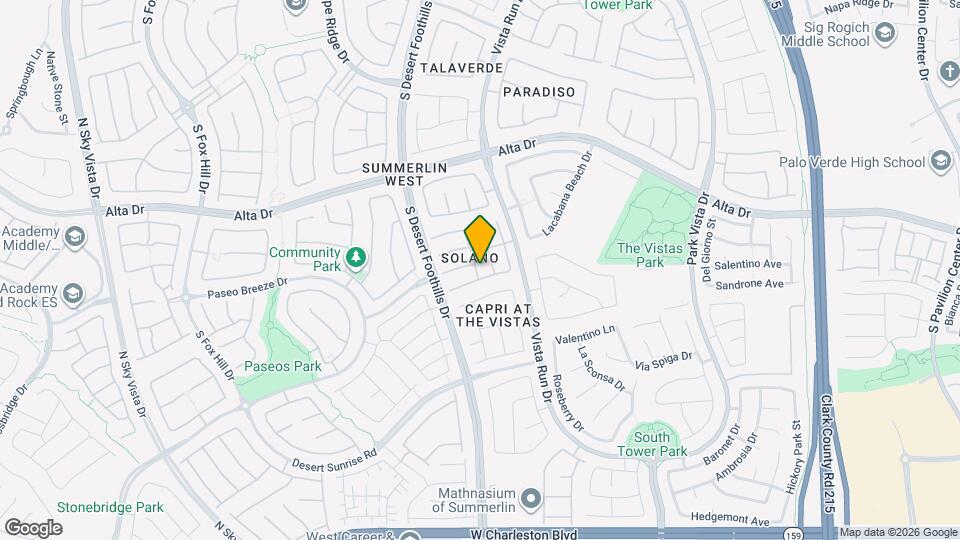 616 Delta Rio St Map and Location Details