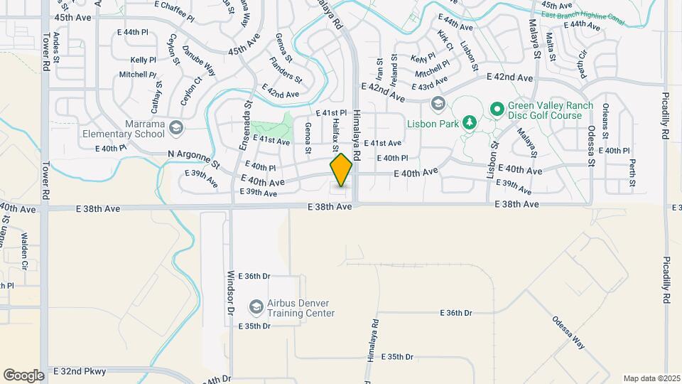 3831 N Himalaya Rd Map and Location Details