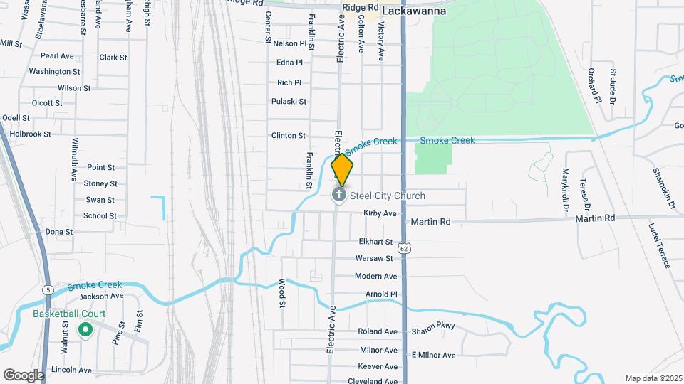 1526 Electric Ave Map and Location Details
