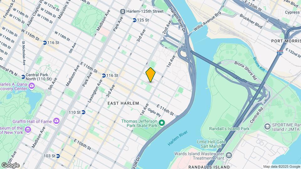 339-341 E 118th St Mapa y Detalles de la Ubicación