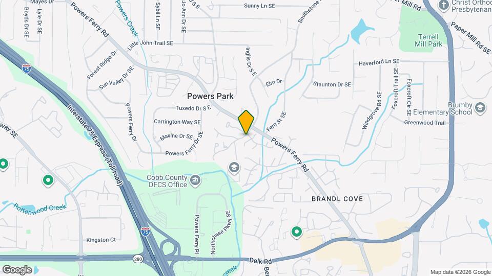 728 Hanover Ln SE Map and Location Details