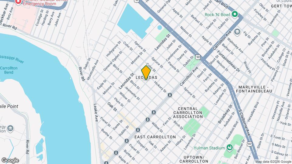 1706 Cambronne St Map and Location Details