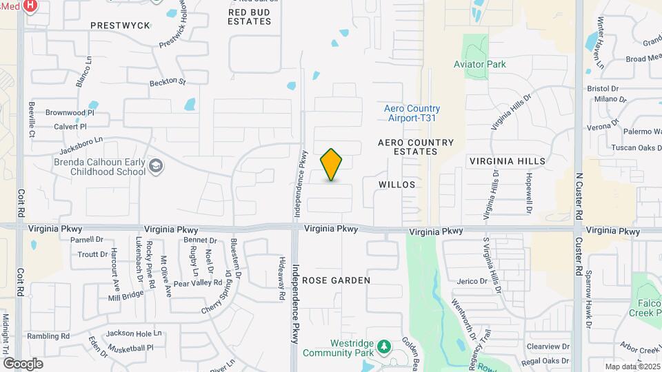 9905 Cottontail Ln Map and Location Details