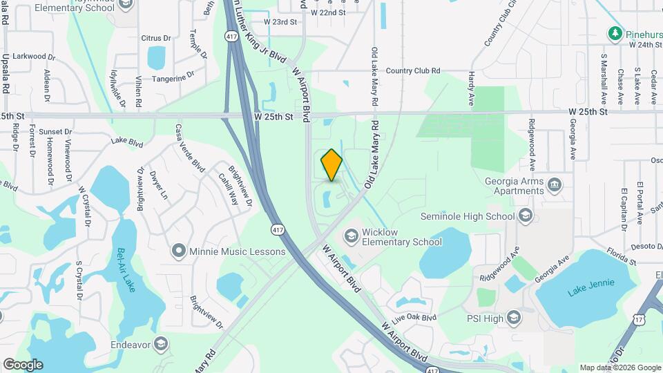 1716 Pine Ridge Rd, Unit 1716 PINE RIDGE RD Map and Location Details