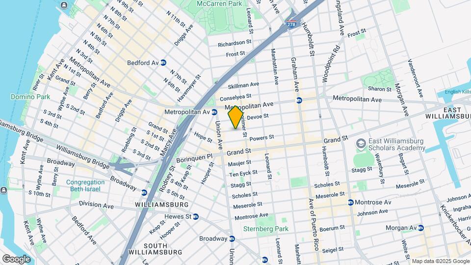 124 Ainslie St Map and Location Details