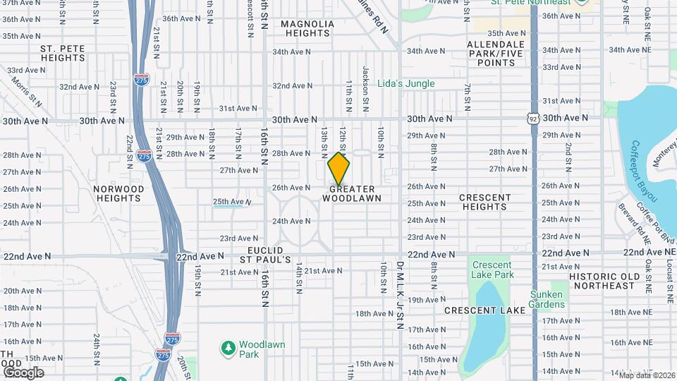 1180 26th Ave N, Unit SI ID1604739P Mapa y Detalles de la Ubicación