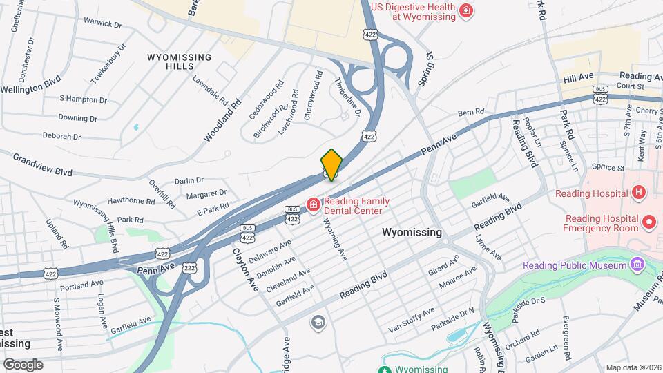 515 Elm St Map and Location Details