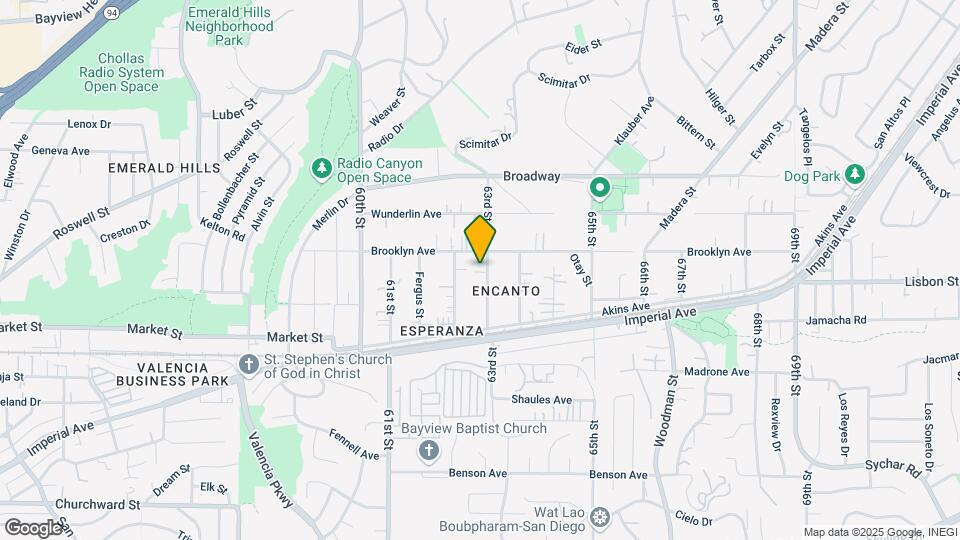 712 63rd St Map and Location Details