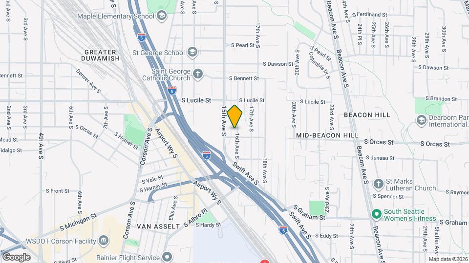 5561 16th Ave S Map and Location Details