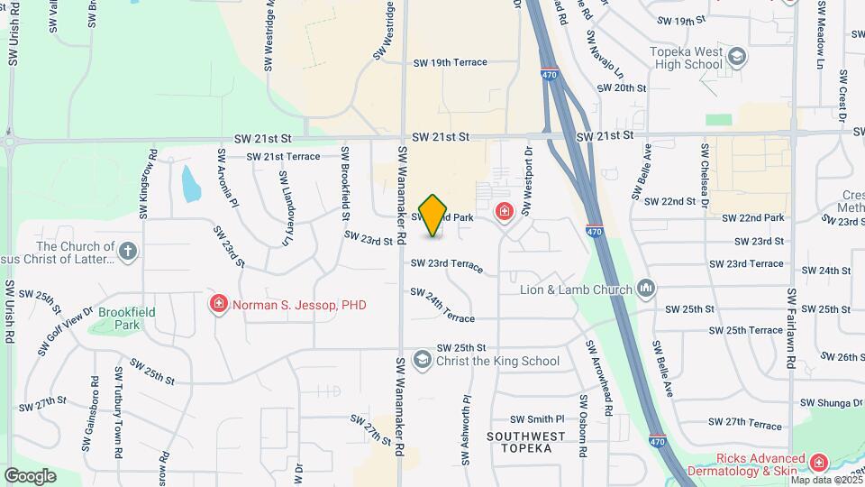 2261 SW Westport Pl Map and Location Details