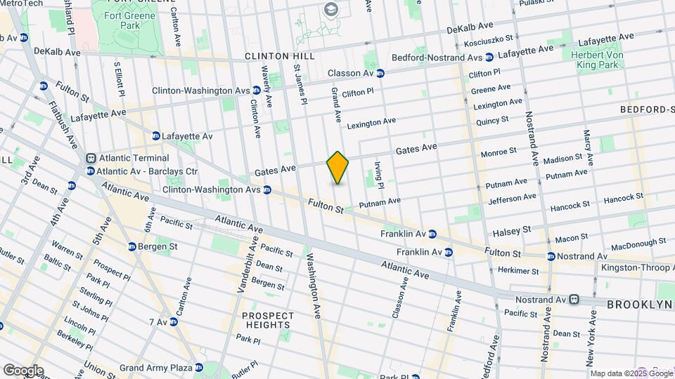 119 Cambridge Pl Mapa y Detalles de la Ubicación
