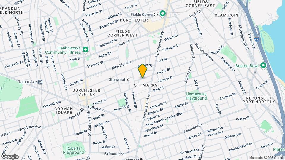 227 Centre St Map and Location Details