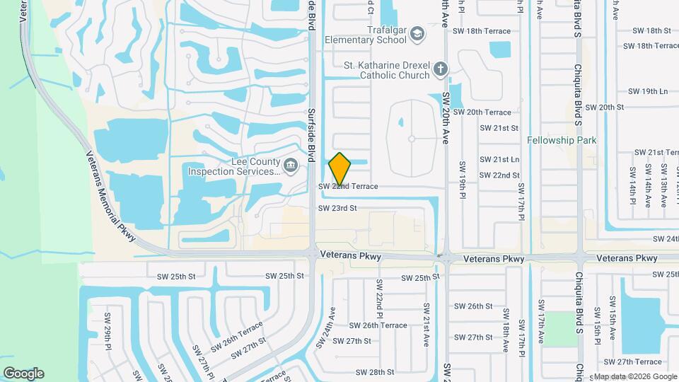 2314 SW 22nd Terrace Map and Location Details