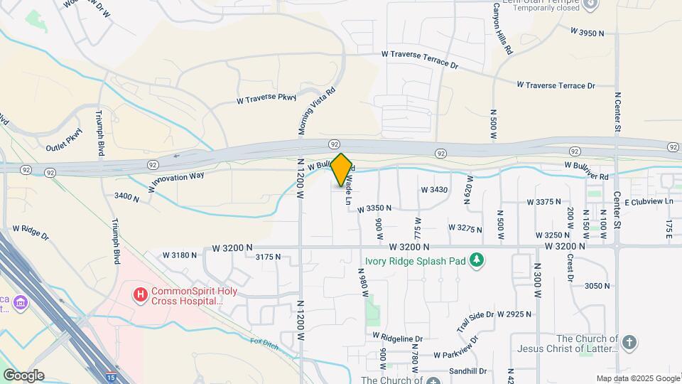 1059 N 3930 W Map and Location Details