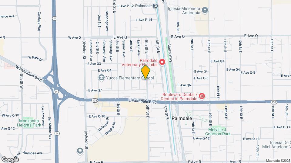 38509 N 5th St Map and Location Details