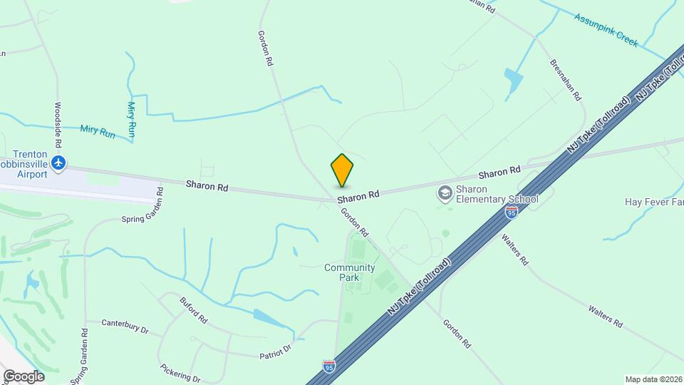 341 Gordon Rd Map and Location Details