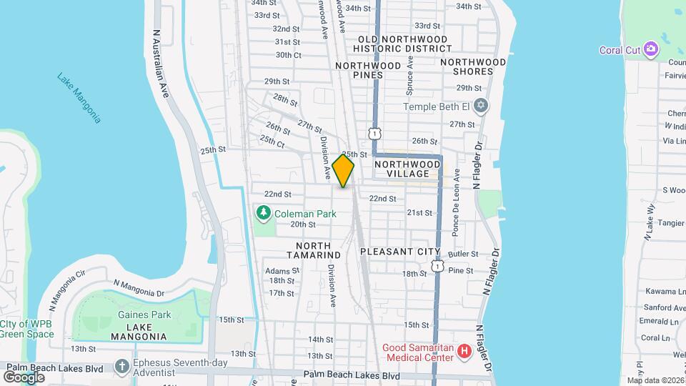 727 22nd St Mapa y Detalles de la Ubicación