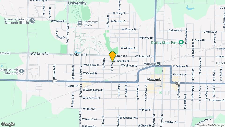 532 W Calhoun St Map and Location Details
