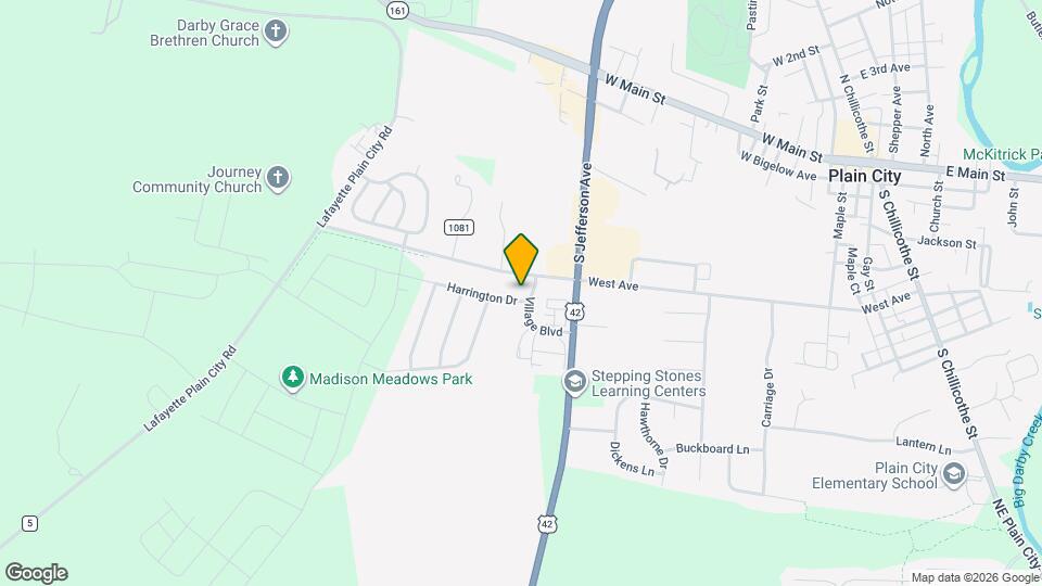 500 Harrington Dr Map and Location Details