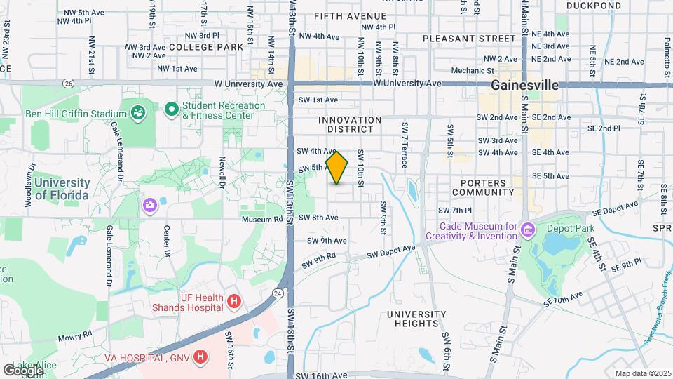 1109 SW 6th Ave Map and Location Details