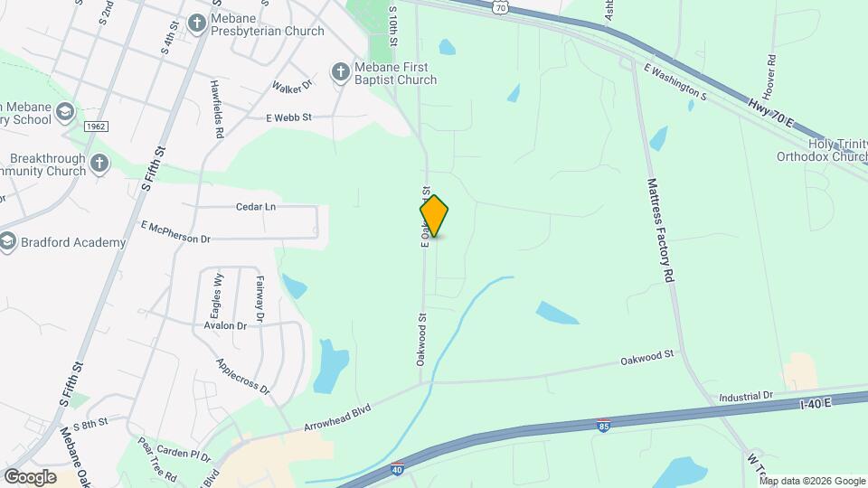 816 Pryor St Map and Location Details