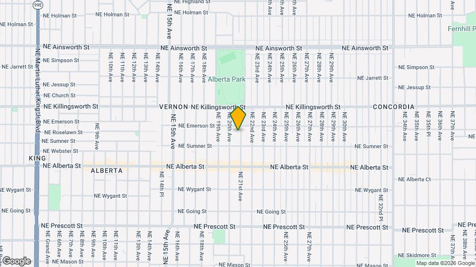 5255 NE 21st Ave, Unit Unit B Map and Location Details