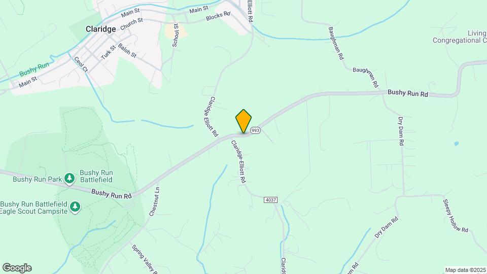 3004 Bushy Run Rd Map and Location Details