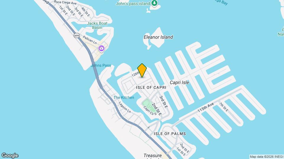 255 Capri Cir N Map and Location Details