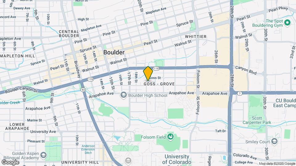 1905 Grove St Map and Location Details