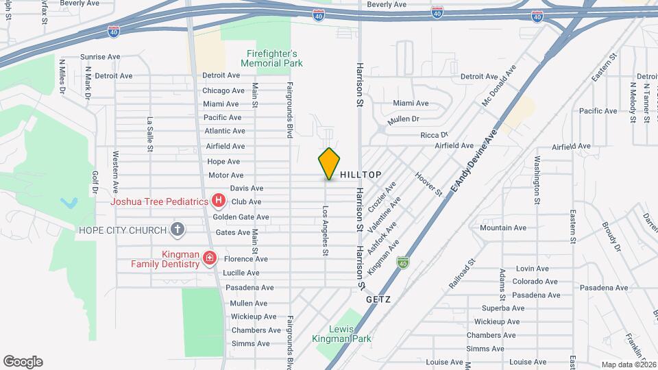 2201 Davis Ave Map and Location Details