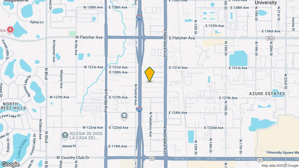 709 E 129th Ave Mapa y Detalles de la Ubicación