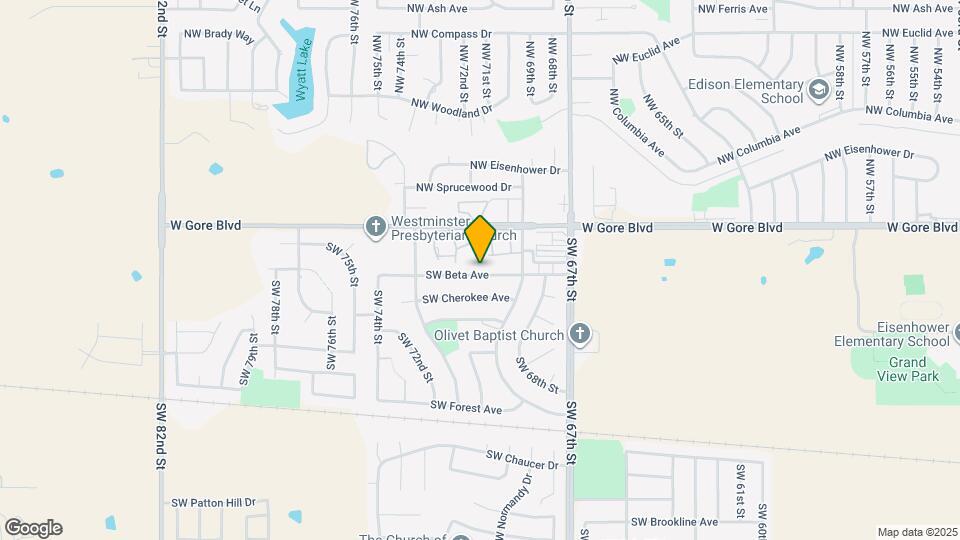 6913 SW Beta Ave Map and Location Details