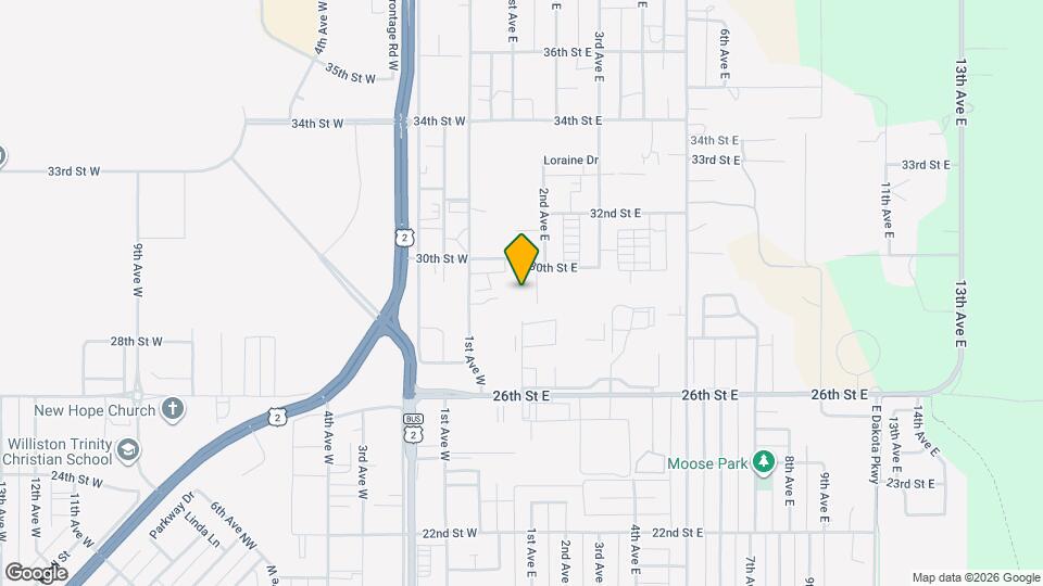 134 30th St E Map and Location Details