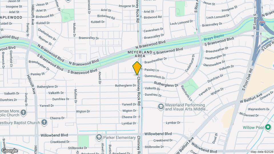 5402 Queensloch Dr Map and Location Details