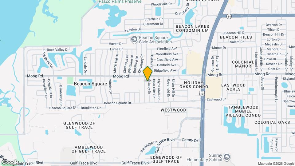 3421 Ottway Dr Map and Location Details