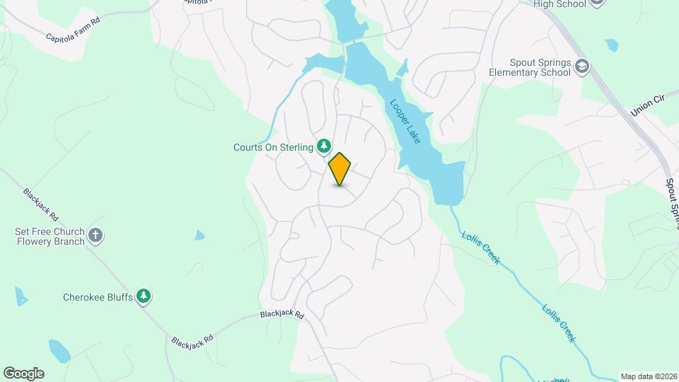 7437 Fireside Ln Map and Location Details