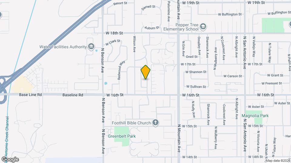 1641 N Maywood Ave Map and Location Details