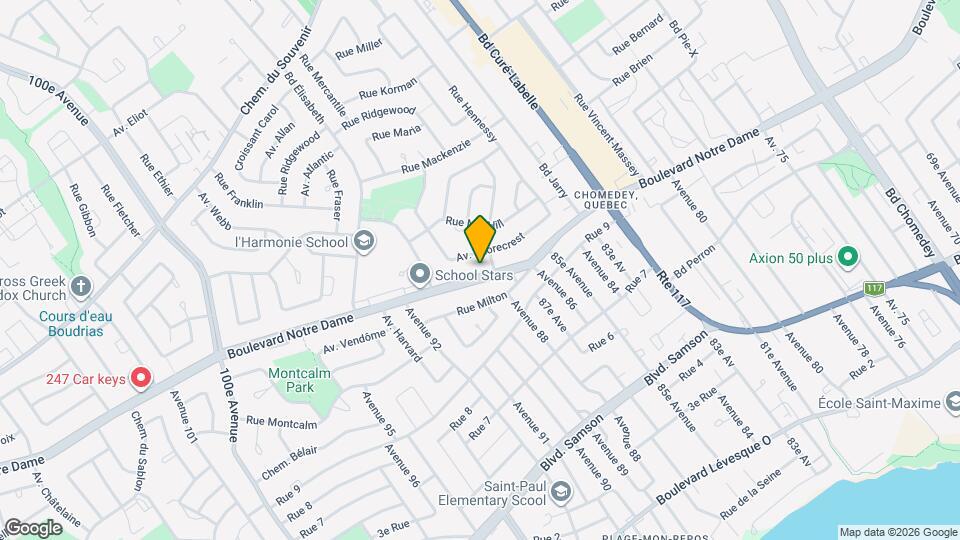 4111 Notre-Dame Boul Map and Location Details