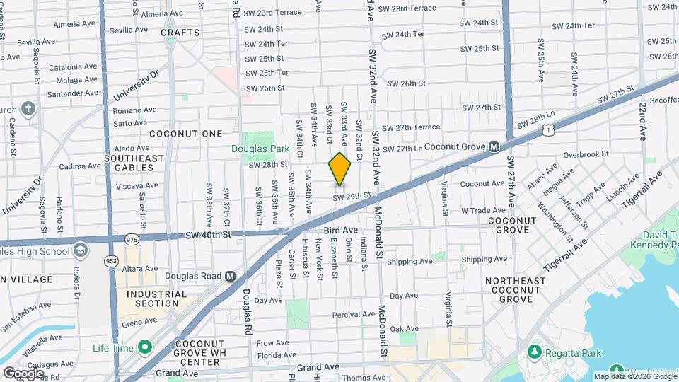 2875 SW 33rd Ct Mapa y Detalles de la Ubicación