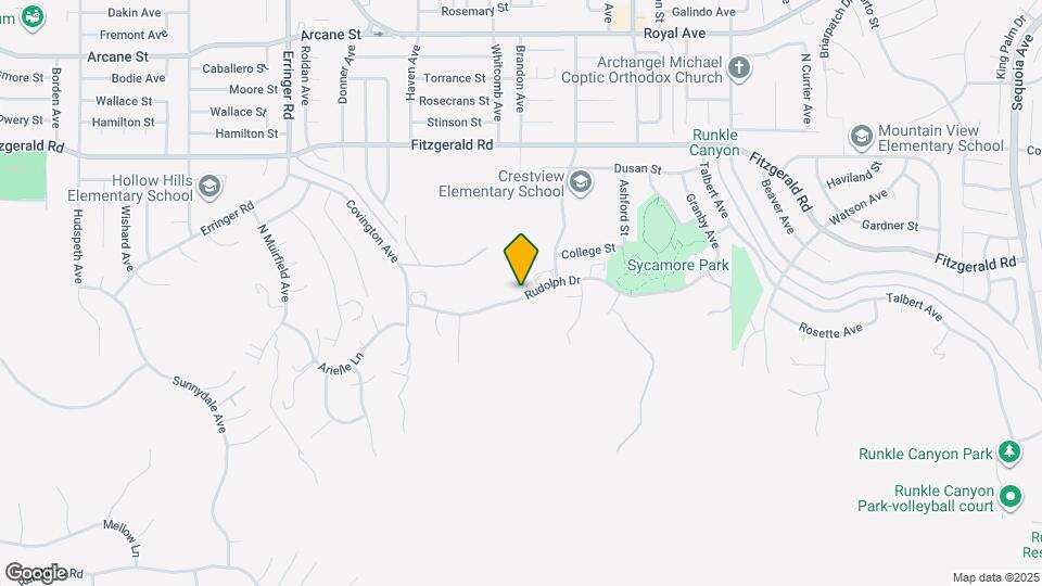 2339 Rudolph Dr Map and Location Details