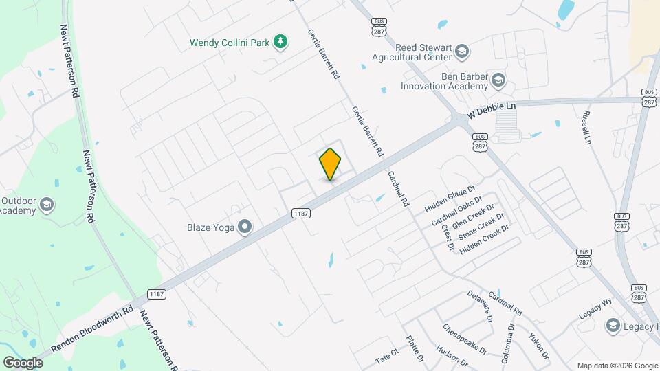 1703 Country Crest Ln Map and Location Details